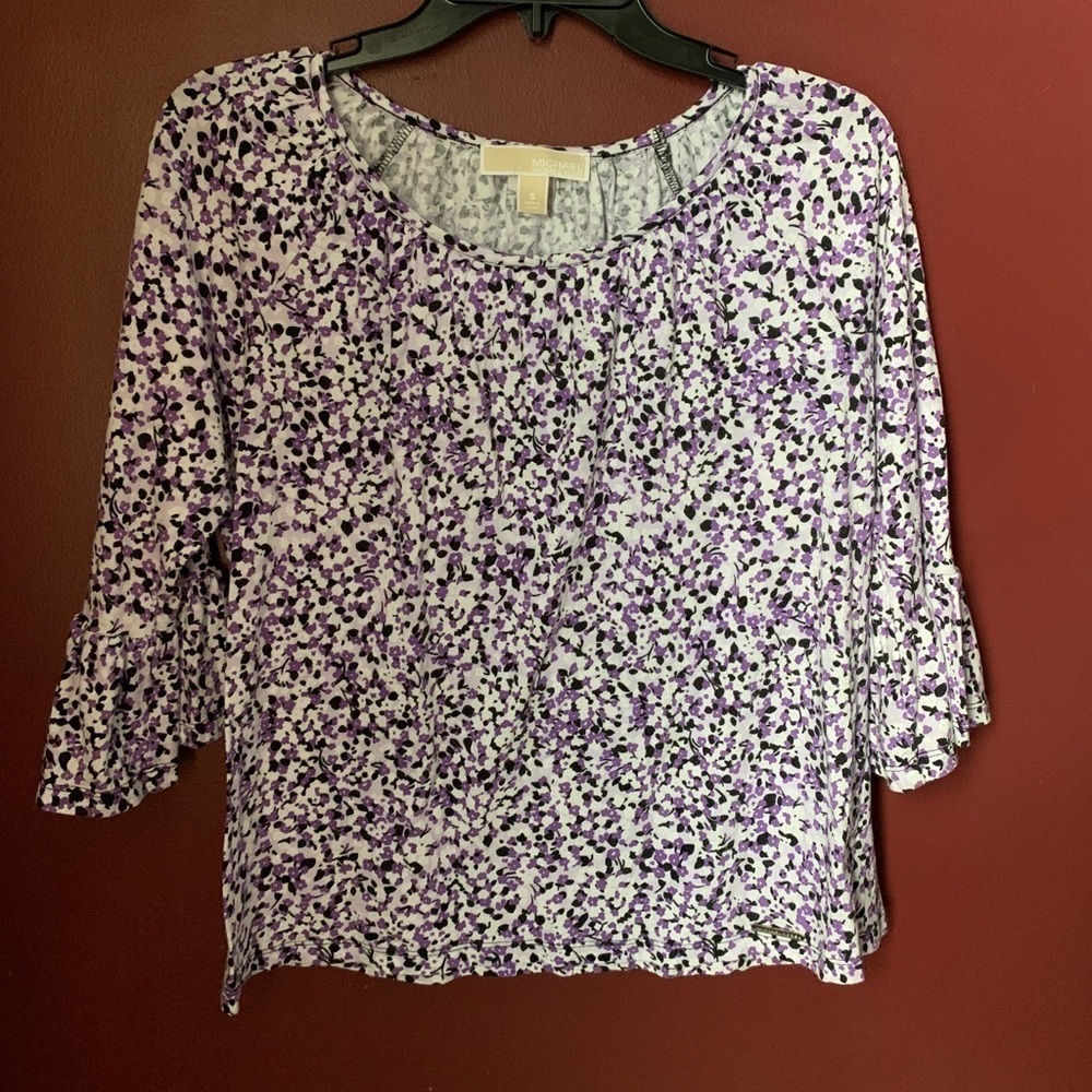 Michael Kors Floral Top | Small